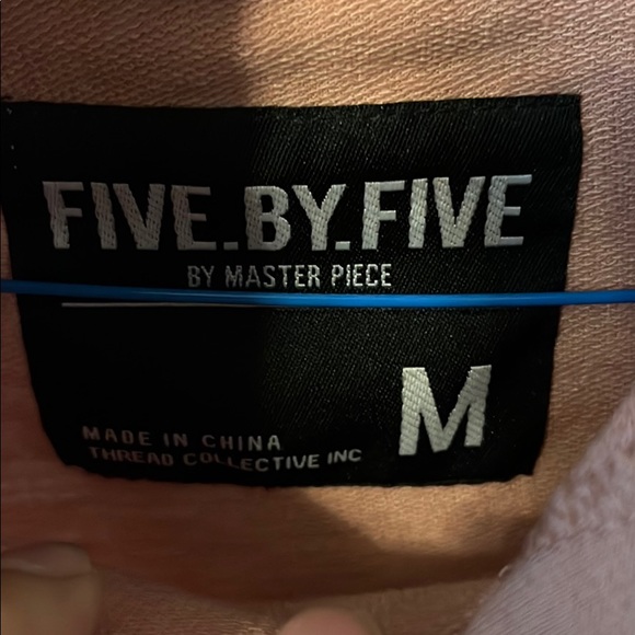 Pink short sleeve sweatshirt with rips - Picture 4 of 4